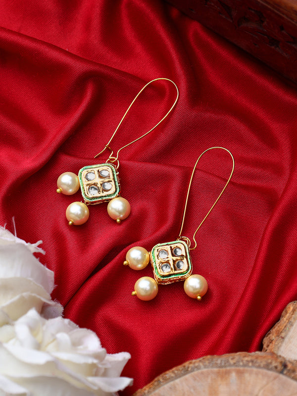 Reversible Kundan Earrings