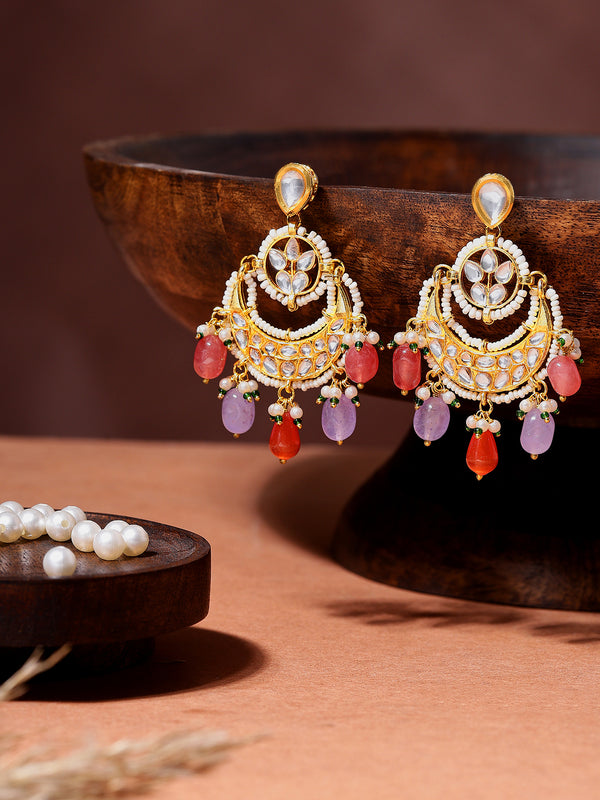 Saanjh kundan Earrings