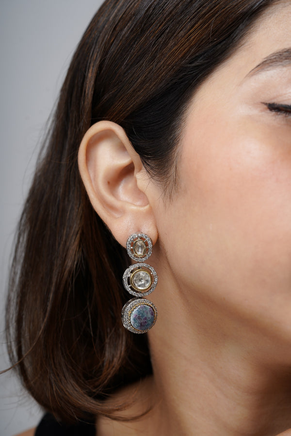 Regal Reflection Earrings