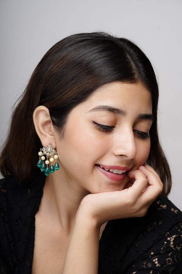 Serene Teal  Earrings